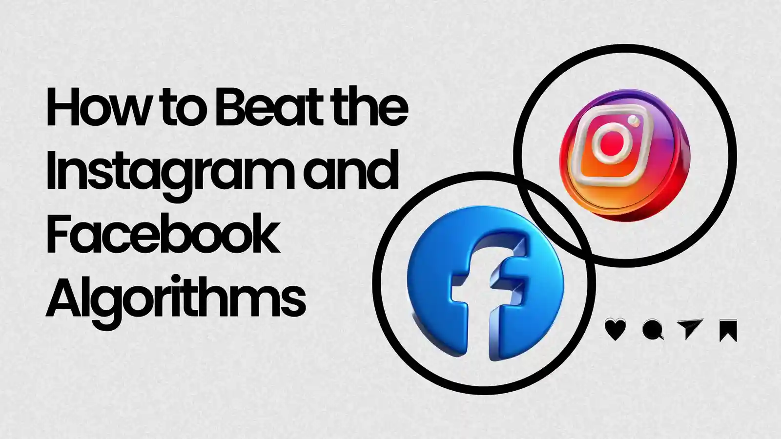 Instagram and Facebook