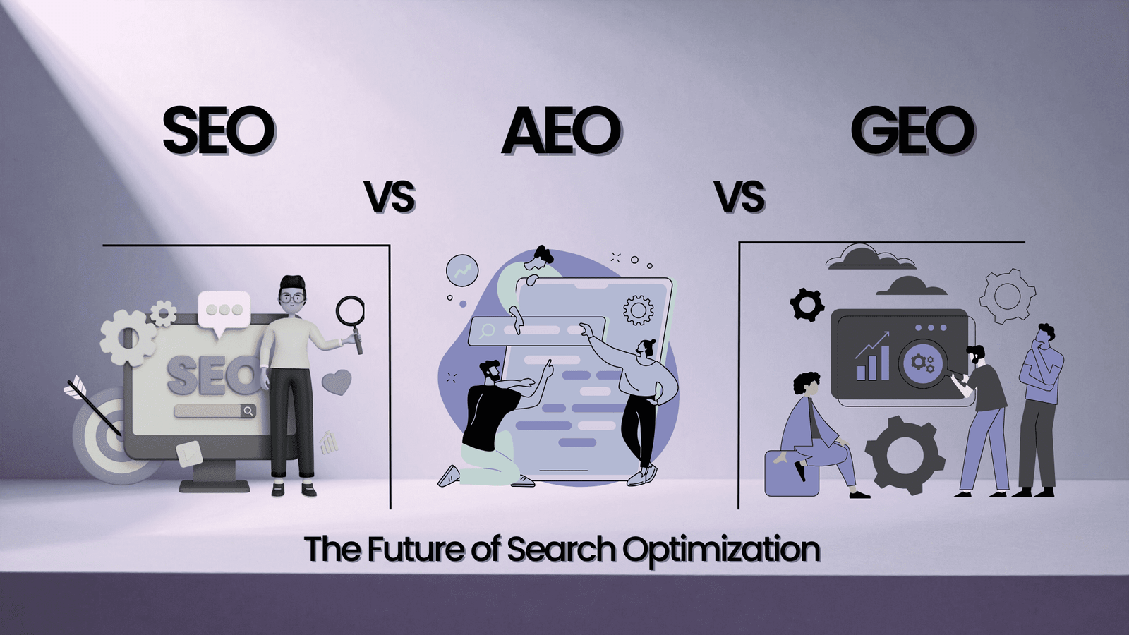 SEO vs AEO vs GEO