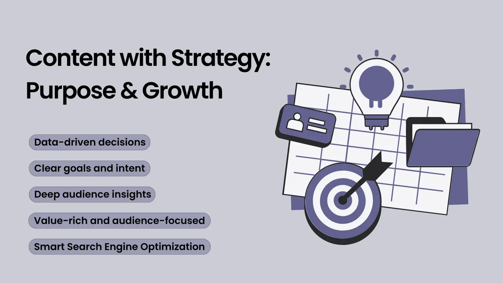 Content with Strategy